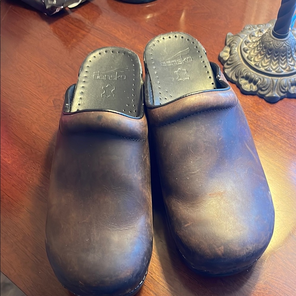 Dansko Brown Loafers Slip-Ons Comfortable Design
